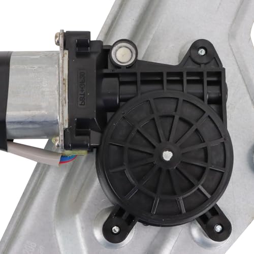 Image of TRQ Rear Driver Side Power Window Motor and Regulator Assembly Compatible with 14-18 Chevrolet Silverado 1500 19 Silverado 1500 LD 15-20 Tahoe 14-18 GMC Sierra 1500 19 Sierra 1500 Limited