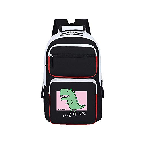 Mochila Anime Japones Escolar Portatil Hombre Mujer Casual Grande Negra Laptop Backpack