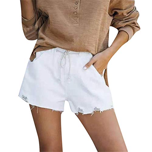 Short pour femme et jean bootcut blanc pour vos vacances XL