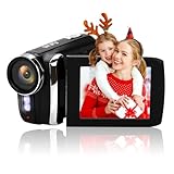 > Handlicher Videokamera-Camcorder für Kinder / Kinder. Leichtes, verstellbares Armband, kompaktes Design, Mini-Größe, tragbar zum Tragen. Perfektes Geburtstags- oder Weihnachtsgeschenk für Kinder, Kinder, Anfänger, ältere Menschen. Für Amateure, nicht für Profis.
