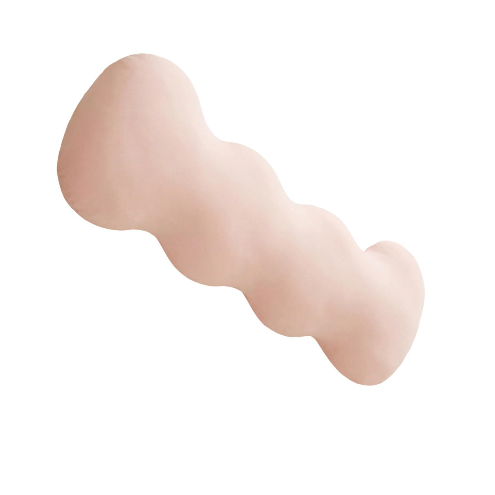 Buxuaaaa Cooling Ice Silk Hugging Pillow for Leg Hip and Back Side Full Body Long Pillow with Washable Cover