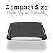 Modern Carry Slim Leather Wallet – Minimalist Card Holder for Men & Women – Front Pocket Design – Easy Bottom Access – Holds 2–10 Cards – Premium Leather – Full Protection (Black)