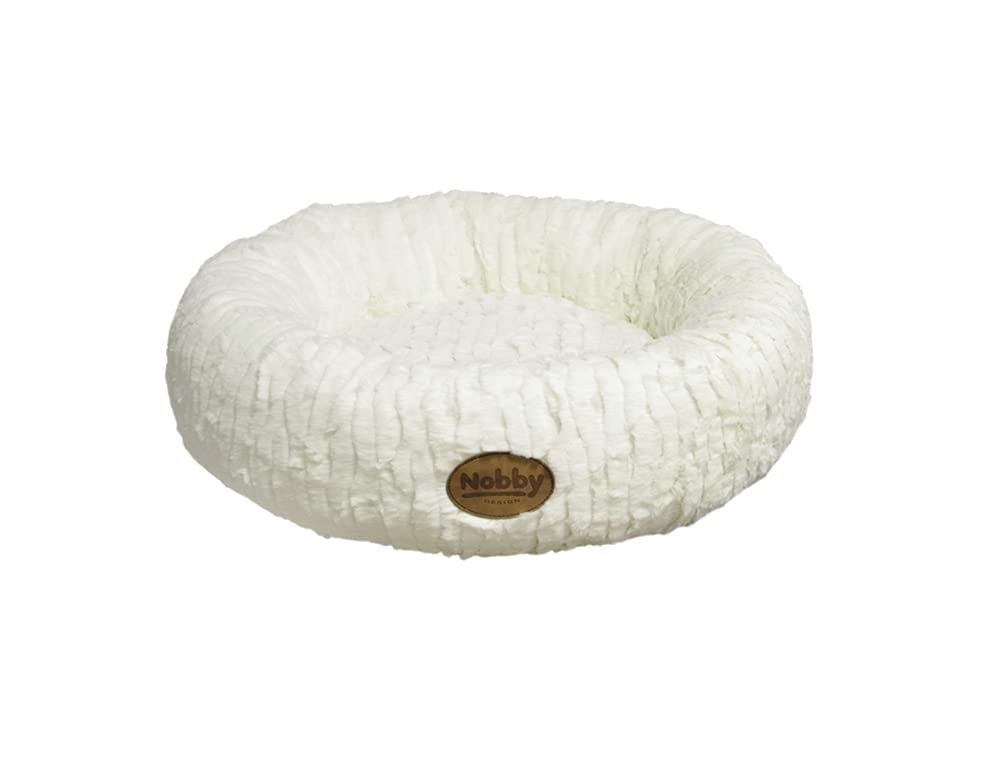 Nobby Komfortbett Donut - Nova, weiß, Ø 45 cm