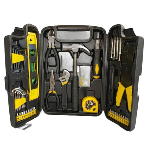 Kit Jogo de Ferramentas Maleta 129 peças Caixa de Ferramentas Completa Marca GP Lumos