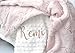Personalized Plush Baby Blanket