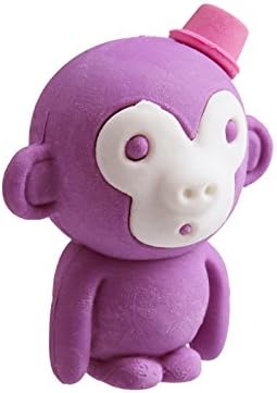 Tinc Monkey Shaped Eraser Set | Fruit Scent | Includes 4 Erasers | Correct Mistakes Easily | Great for School and Homework | for Boys and Girls | Animal Design - Pack of 4