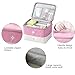 XPAPOV Travel Medicine Bag Organizer, Medical Bag Empty for First Responder Storage, Emergency Medical for Home, Travel, Camping, Car, Hiking & Outdoor Emergencies (Pink)