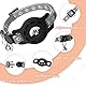 JEYORZY 1 er Pack Katzenhalsband, kompatibel mit Airtag Katzenhalsband mit Glocke,Reflektierend GPS Tracker Katze kompatibel, Personalisiert mit Airtag Halsband Katze mit Sicherheitsverschluss
