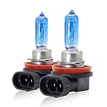 WinPower H9 Headlight Bulb 12V 100W Halogen High Beam 5000K Warm White for Original Headlamp Upgrade, 2 Pieces