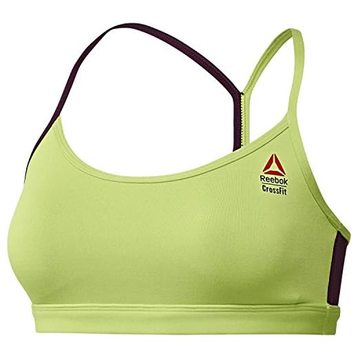Reebok RCF Skinny CF, Reggiseno Sportivo Donna, Verde (Kiwgrn), 2XS
