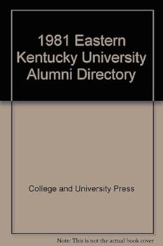 Hardcover 1981 Eastern Kentucky University Alumni Directory Book