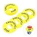 OKUMEYR 10pcs Emergency Stop Push Button Warning Sign for for Safety Equipment Replacement