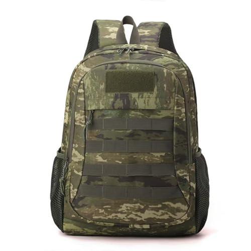 Lawaia 20L Small Tactical Backpack Military Bags Hiking Rucksack Survival Army Bag Rucking Outdoor Sports Packs Molle Gym Backpacks for Men Women Boys Girls Fishing Camping Traveling-Cp Camo