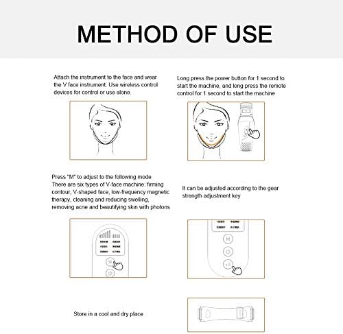 V Face Shaping Massager, Face Massager Facial Lifting Machine Beautymisc For Face Lifting Improve The For Activity Of Skin Cells (V2)