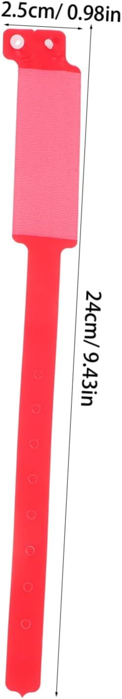 100pcs Id Bracelets for Women Men Hospitals Patient Identification Wristbands Snap Closure