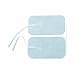 Current Solutions E1P3000WC2 Gel White Cloth Top Economy Electrode, 3" Round (Pack of 4)