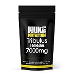 Nuke Nutrition Tribulus Terrestris 7000mg - 120 Capsules - Tribulus Terrestris High Strength Test Booster Pills For Men & Women - Increase Testosterone for Enhanced Muscle Growth, Strength & Endurance
