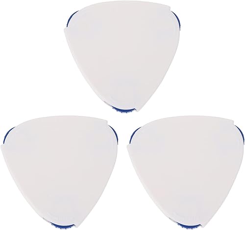 Miniatura 1 de DOITOOL 3 unids prueba de neuropatía del pie monofilamentos triángulo diabetes prueba monofilamentos diabetes nervio piel lápiz para diabetes blanco