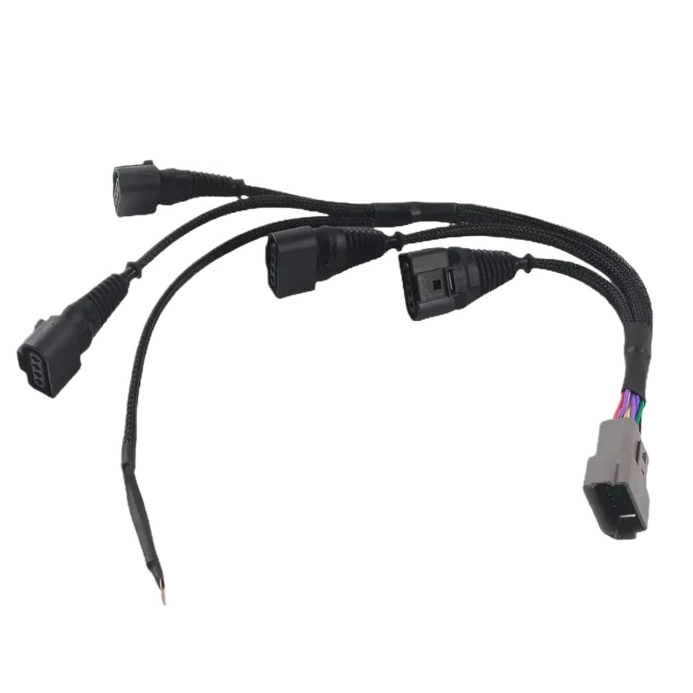 Car Ignition Connector Wire Harness Compatible with TT A4 1.8T Turbocharged 034-701-0004 06B998018T NP-18WHKIT 0347010004