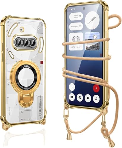 Nothing Phone 3A �P�[�X �N���A �V�����_�[ ���� �O�[�O�� �O�[�O�� �i�b�V���O�t�H��3a �J�o�[ �����O�t�� nothing phone 3a �J�o�[ �X�^���h�@�\ �}�O�l�b�g���� �ϏՌ� �ČR�K�i �R�t�� �΂߂��� �D��X�g���b�v�t��