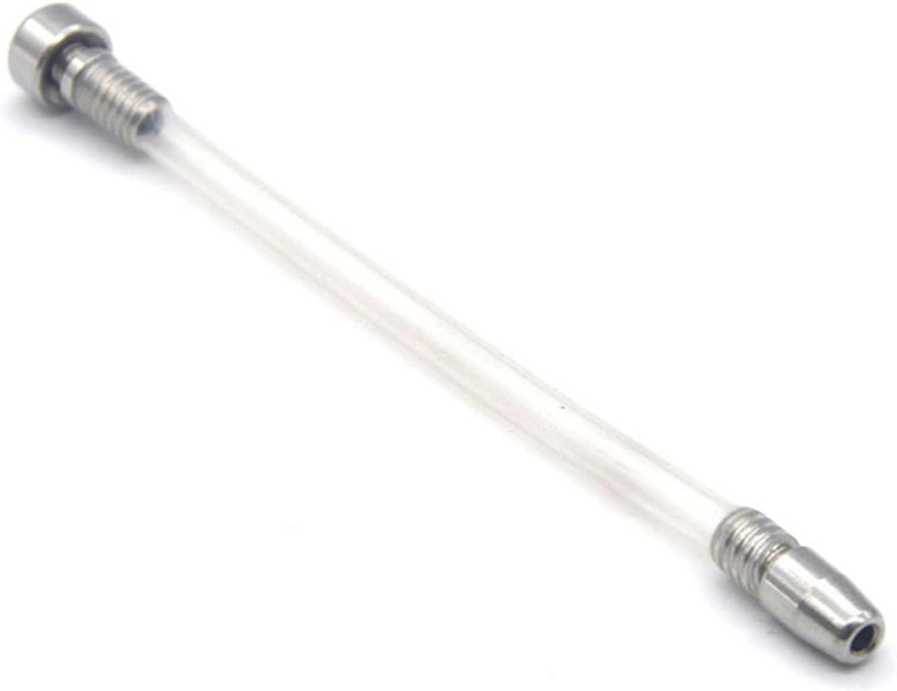 Metal Chastity Lock Silicone Hollow Urethral Catheter Metal CB Lock Accessories Adult Products Penis Lock Accessories Urethral Plug