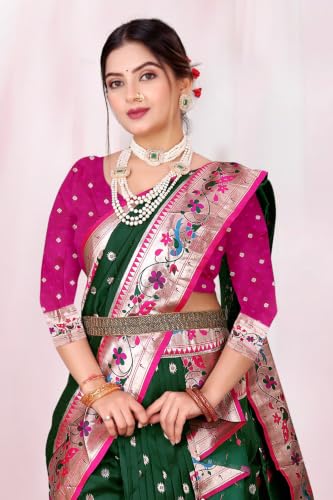 ASHMIKA banarasi silk saree – image 3