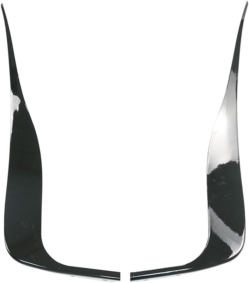 Fender covers, Compatible For Corvette C6 Z06 ZR1 2005-2013Car Left&Right Side Rear Splash Guard Mud Flaps Body Kit Carbon Fiber Style,Mud guard(Glossy Black)