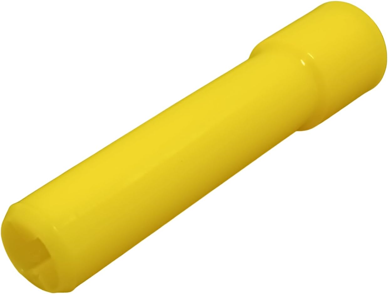 OCS Parts CA-1037-3Y Replacement 3-Inch Yellow Extension Tube | Replaces the 3375001948 Wilbur Curtis Yellow Extention Tube for PCGT and Cafe Series Coffee Brewering and Cappuccino Systems