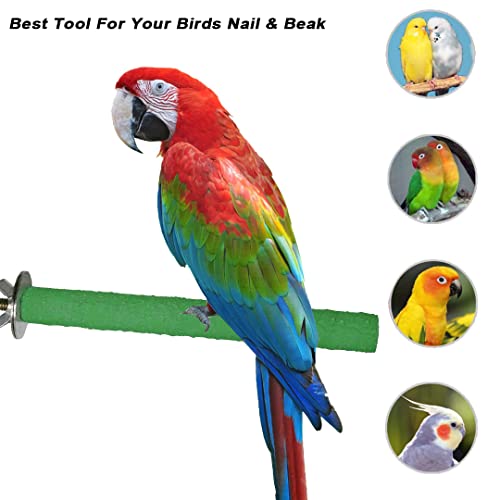 10 Pack Bird Perch, Bird Stand Set Bird Cage Accessories Natural Wood Toy Perch Parrot Toys Natural Branch Standing Stick For Budgies Love Birds Finches Small And Medium-Sized Bird Toys #TOP4