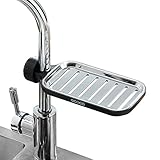 MHTECH Duschregal Edelstahl, höhenverstellbar, Shampoo Halterung, Duschgelhalter, Seifenhalter...