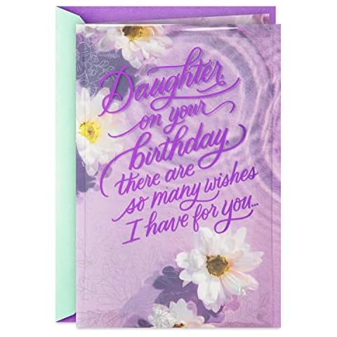 Hallmark Birthday Card for Daughter Cover