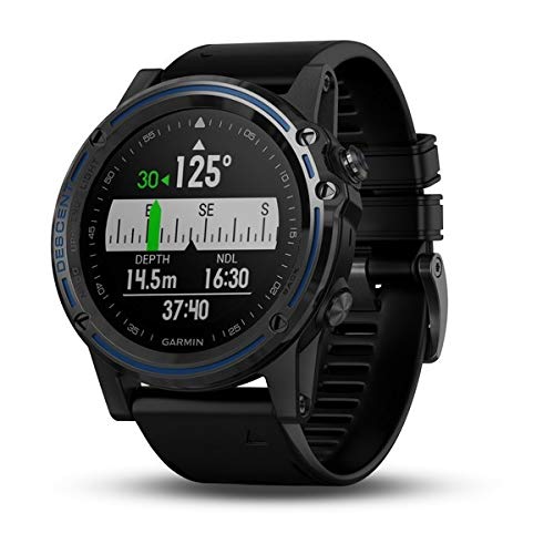 Garmin Descent Mk1, Watch-Sized Dive Computer with Surface GPS, Includes Fitness Features, Gray Sapphire with Black Band by Garmin - Image 2