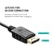 VicTsing DisplayPort (DP) to HDMI Cable Upgraded, Gold Plated DP to HDMI Cable (6 Feet/1.8M),Compatible with PC, Laptop,Monitor, and Most Brand