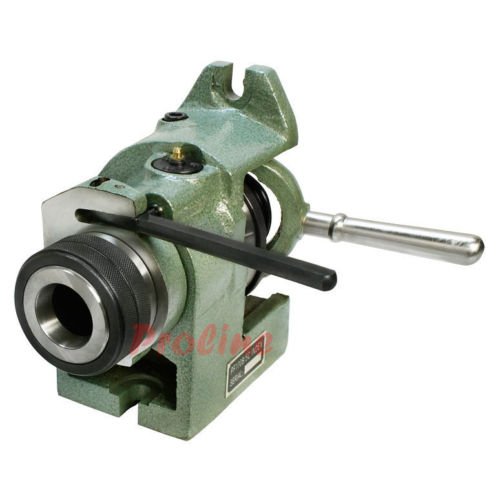 Vertical Horizontal 5C Collet Spin Index Fixture Milling .0004" Spindle Thread #TOP2