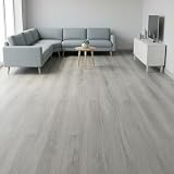 Suelo vinílico SPC click 5 mm efecto madera Gris Perla (2,21 m²) - ISOVEX