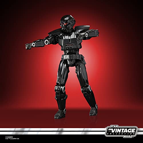 Star Wars The Vintage Collection Dark Trooper Toy, 3.75-Inch-Scale The Mandalorian Collectible Action Figure, Toys For Kids Ages 4 And Up, Multicolored, F5895 #TOP6