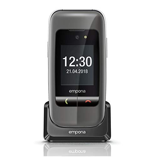 emporiaONE Seniormobil | Hopfällbar telefon med nödsamtalsknapp