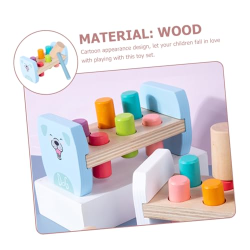 Toyvian 3 Partidas suporte de empilhamento brinquedos de quebra-cabeça brinquedos educativos para cr