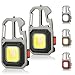 Produktbild 2Pcs Tragbare Mini LED Arbeitsleuchte Schlüsselanhänger Taschenlampe,7 Modi USB COB Tragbare Notlicht Arbeitsleuchte Akku Magnet Mit Schraubendreher, Flaschenöffner Camping Zubehör