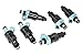 Deatschwerks - Matched set of 6 injectors 450cc/min (Low Impedance) (42M-11-0450-6)
