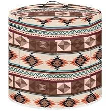 Ethnic Pattern Instant Pot Glass Lid 8 Qt Instant Pot Accessory Set Crock Pot Cover Dust Cover Not Easy to Fade Keep Rice Cooker Tidy