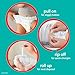 Pampers Diapers - Cruisers 360 - Size 7, 70 Count, Babyproof up to 100% Leakproof Pull-On Diaper