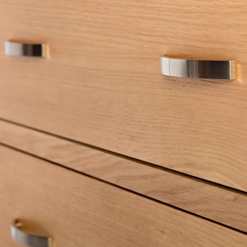 London Oak Chest of 5 Drawers