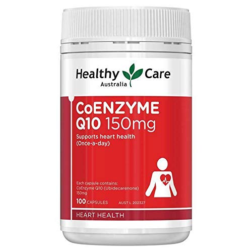 Healthy Care Ubidecarenone Coenzyme Q10 150mg 100 Caps Made in Australia Healthy Care Ubidecarenone Coenzyme Q10 150mg 100 Caps Made in Australia