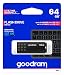 Produktbild goodram USB-Speicherstick mit 64GB UME3 - USB 3.0 DatenSpeicherung Pen Drive - Lesegeschwindigkeit bis zu 60 MBs - mit Anti Rutsch Memory Stick - USB Flash Laufwerk Schwarz 10,3 x 12,3 x 1,2 cm
