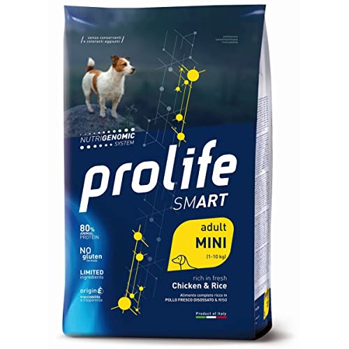 Prolife Adult Mini Pollo e Riso Nutrigenomic crocchette - 7kg