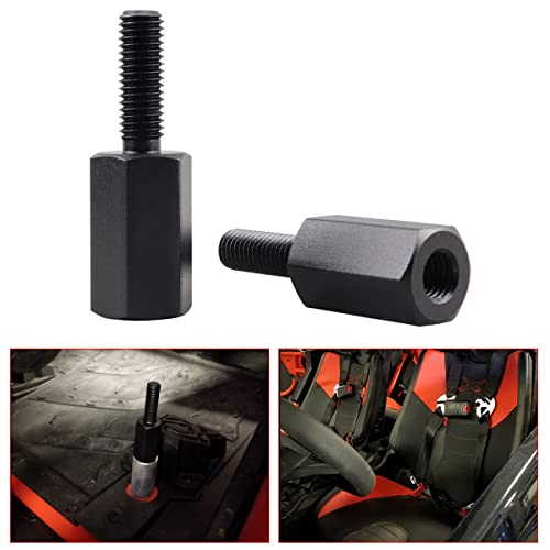 Chelhead Can-Am Maverick X3 Seat Riser Black Sold in Pairs Fit for All Years, Lift Up UTV Seat