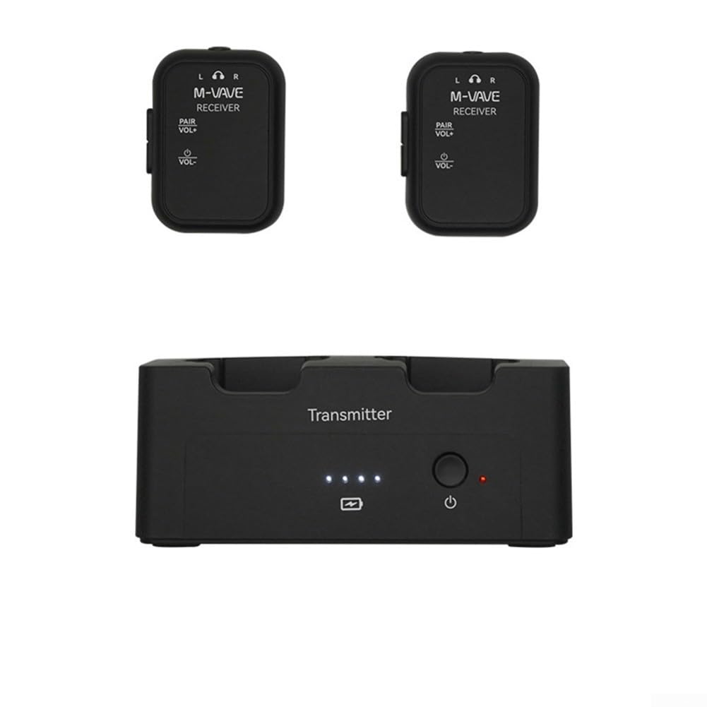 Sistema senza fili del monitor dell'orecchio 24bit/48kHz senza perdita
