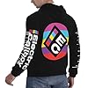 Men Hoodie Electric Casual Sweatshirt Long Sleeve Call&boy Pullover Hooded Neck Tops for Men Teens Boy Black with Pocket for Fans Gift #3