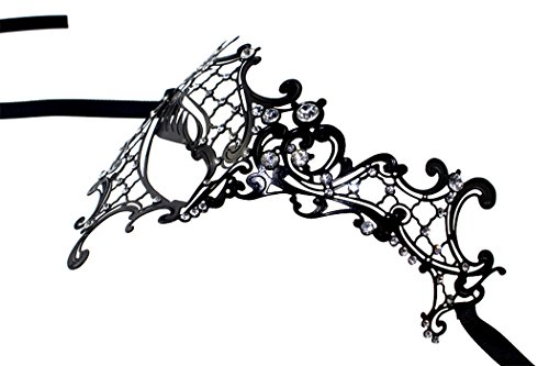 Image of Coddsmz Couples Masquerade Mardi Gras Christmas Venetian Cosplay Costume Halloween Party Mask Set